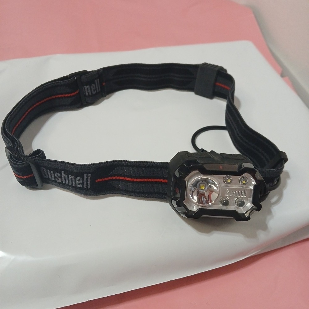 Bushnell Headlamp Pre-owned Red Light Does Not Work Read Full Description!